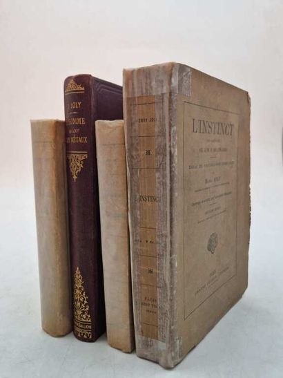 JOLY, Jules-Charles-Henri. Set of Works on...