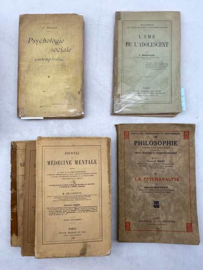 [PSYCHOLOGY, psychoanalysis ]. 17 books Set...