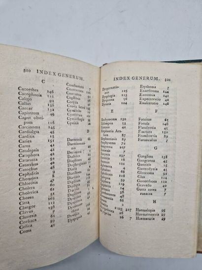 CULLEN, Guillaume. Synopsis Nosologiae Methodicae,...