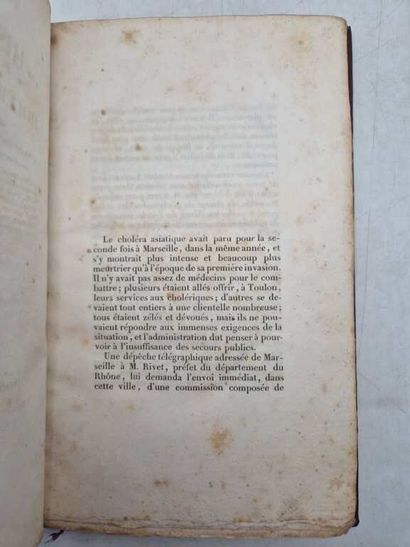 [CHOLERA]. Histoire du Choléra Asiatique,...