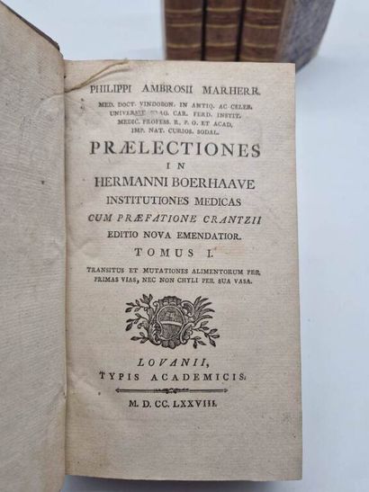 MARHERR, Philippus Ambrosius. Praeledictiones...