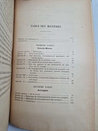 BOURNEVILLE, Désiré-Magloire. Manuel Pratique...