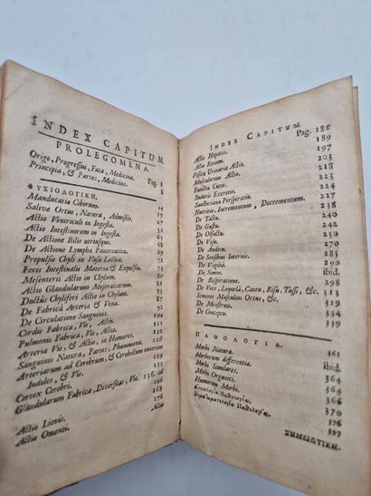 BOERHAAVE, Herman. Institutiones Medicae...