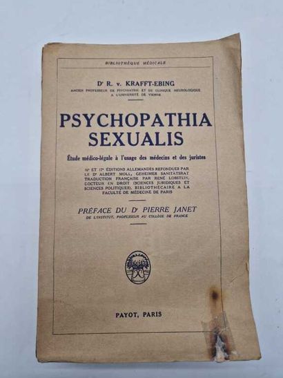 KRAFFT-EBING, Richard von. Psychopathia Sexualis....