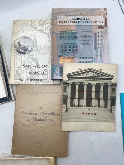 [REGIONALISME - MARSEILLE]. 20 works Beautiful...