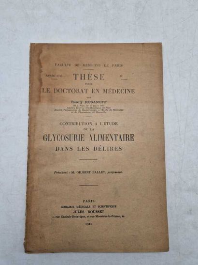 [THESIS]. Set of 8 Theses or Miscellaneous...