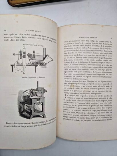 TURGAN, Julien. Les Grandes Usines de France....