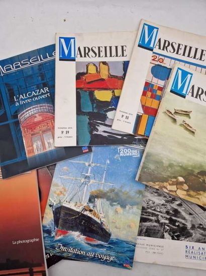[REGIONALISME - MARSEILLE]. Illustrated municipal...