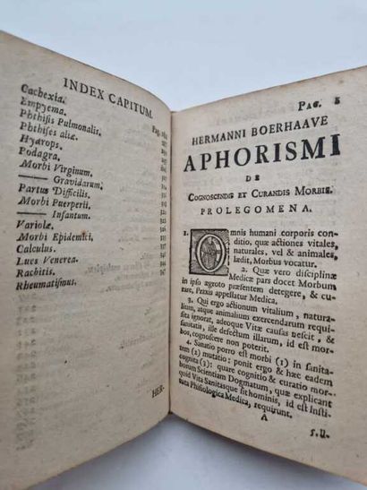 BOERHAAVE, Herman. Libellus de Materie Medica...