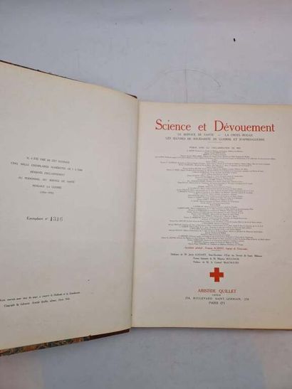 [MEDECINE MILITAIRE]. Science et Dévouement,...