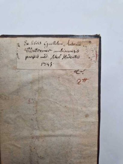 BOERHAAVE, Herman. Institutiones Medicae...