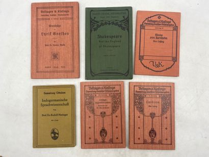 [GERMAN LITERATURE]. 19 works Beautiful set...