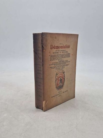 SINISTRARI D'AMENO, Louis Marie. De la démonialité...