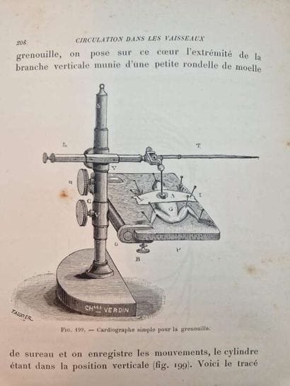 DUBOIS, Raphaël. Leçons de Physiologie Expérimentale,...