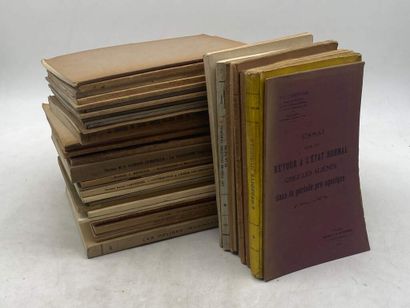 Manette, psychiatry. 45 theses and books...