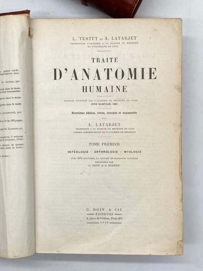 TESTUT, Léo and LATARJET, André. Traité d'anatomie...