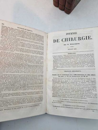 MALGAINE, Joseph François. Journal de Chirurgie...