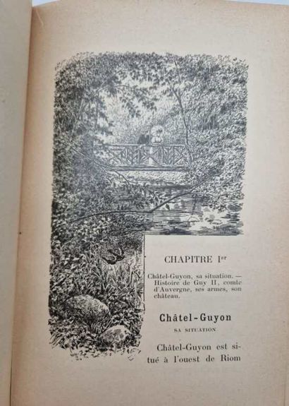 Le Guide illustré du Baigneur à Châtel-Guyon....