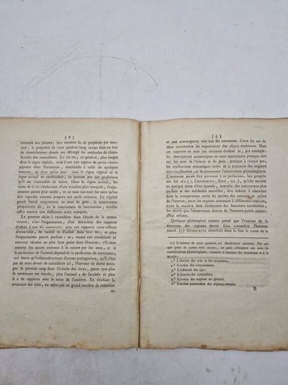 [MERDICAL LAW]. Réflexions sur les Sens....