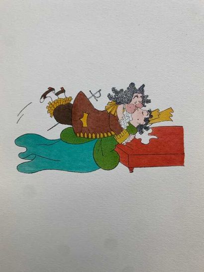 [ILLUSTRES XXe]. Set of three works: Les...