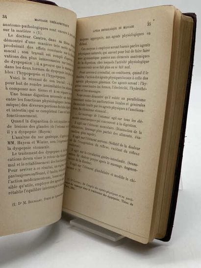 HUGON, Emil. Massage thérapeutique, published...