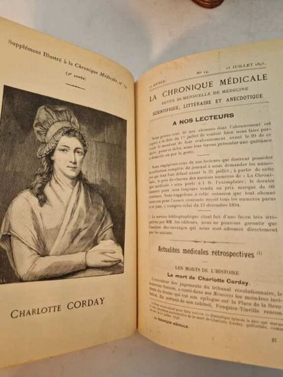 CABANES, Augustin. La Chronique Médicale....