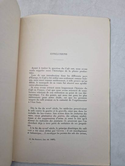 VAILLANT, Maxime. Le Café Vert, published...