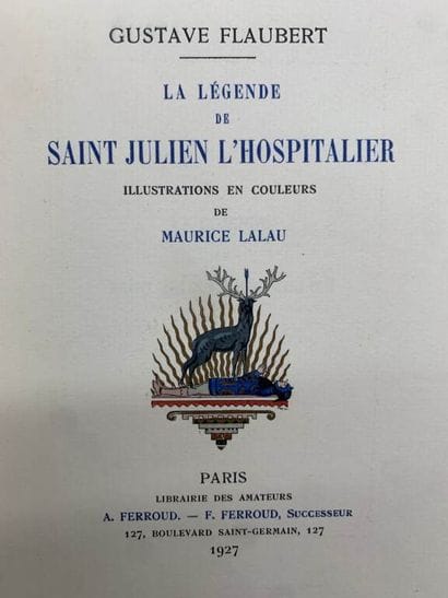 [ILLUSTRES XXe]. Set of three works: Les...