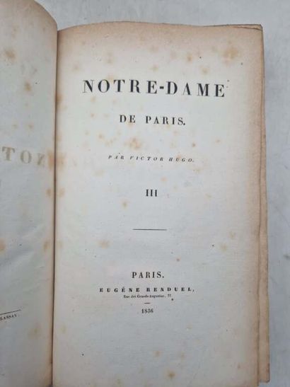 HUGO, Victor. Notre-Dame de Paris, published...