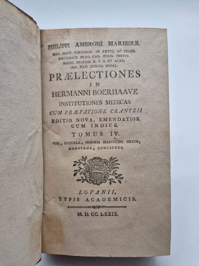 MARHERR, Philippus Ambrosius. Praeledictiones...