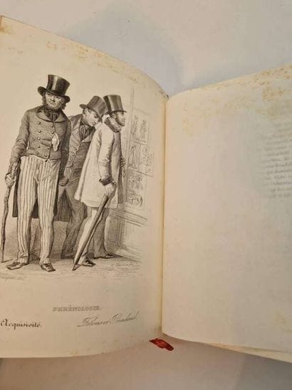 BRUYERES, Hippolyte. La Phrénologie. Le Geste...