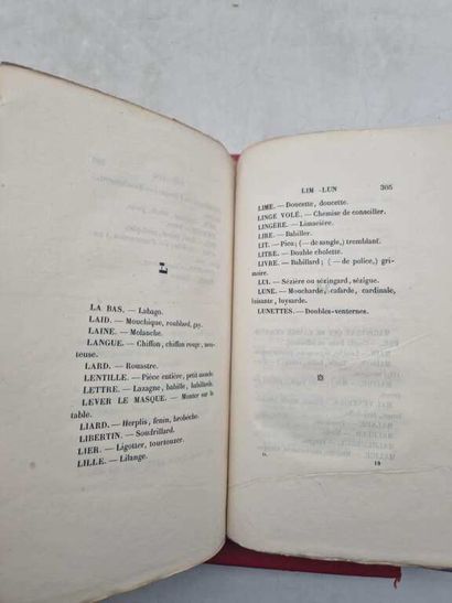 VIDOCQ, Eugène-François. Les Voleurs, Physiologie...