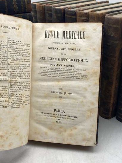 CAYOL. Revue Médicale française et étrangère....