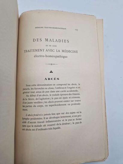 MATTEI, César. Médecine électro-homéopathique...