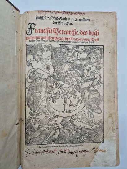 PETRARQUE. Hülff, Trost und Rath in allem...