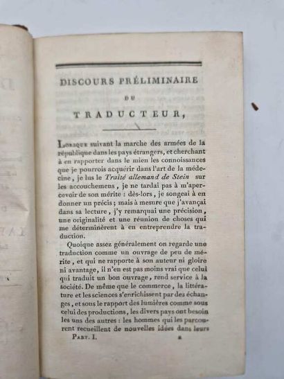 STEIN, Georg Wilhelm. L'Art d'Accoucher,...