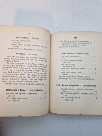 [PHARMACOPEE]. Reichsgesundheitsamt. Arzeinbuch...