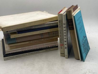 [REGIONALISME - MARSEILLE]. 20 works Beautiful...