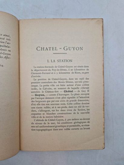 Le Guide illustré du Baigneur à Châtel-Guyon....