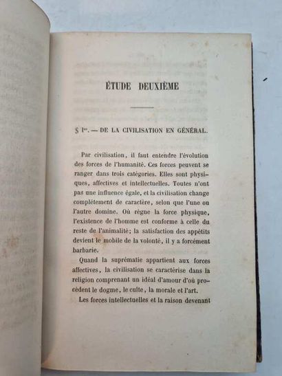 CLAVEL, Adolphe Charles. Les Races Humaines...