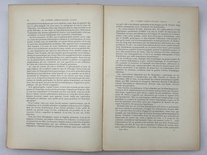 WIDAL, Fernand. OEuvre scientifique. Published...