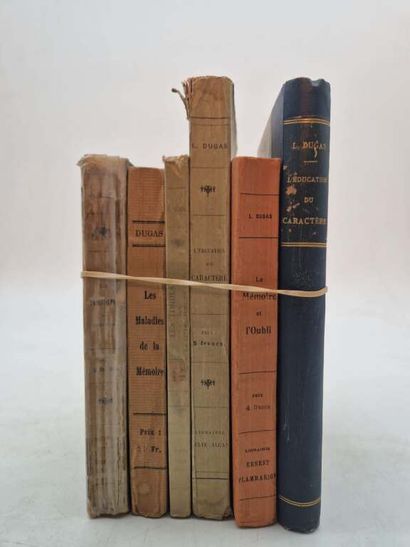 DUGAS, Ludovic. Set of six works by Ludovic...