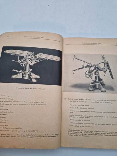 [MEDICAL EQUIPMENT]. Catalog of Etablissements...