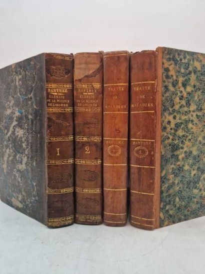 BARTHEZ, Paul-Joseph. Two works by Paul-Joseph...