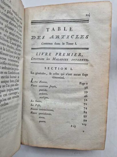 LIEUTAUD, Joseph. Précis de la Médecine Pratique,...