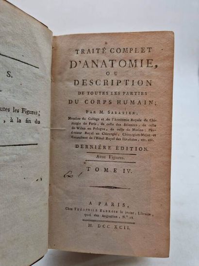 SABATIER, Raphaël Bienvenu. Traité Complet...