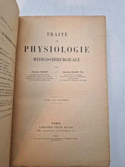 RICHET, Charles et Charles fils. Traité de...