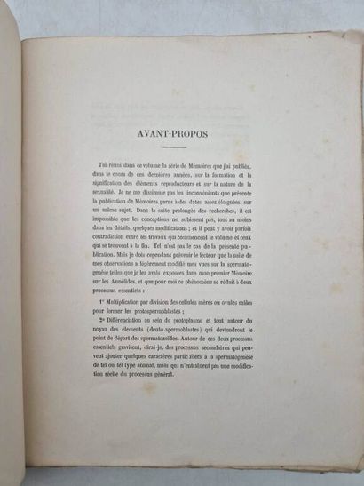 SABATIER, Armand, doctor. Recueil des Mémoires...