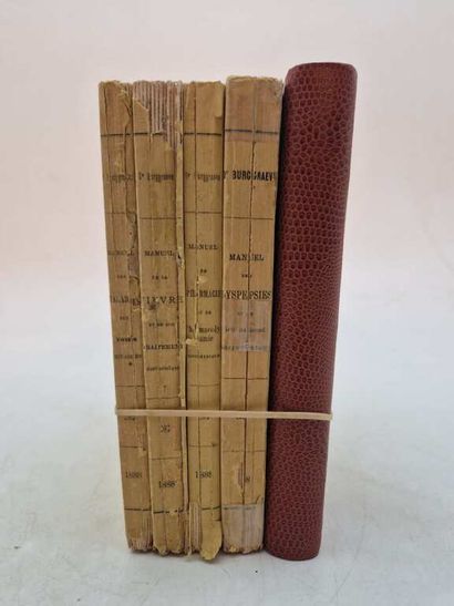 BURGRAEVE, Docteur. Collection of works on...
