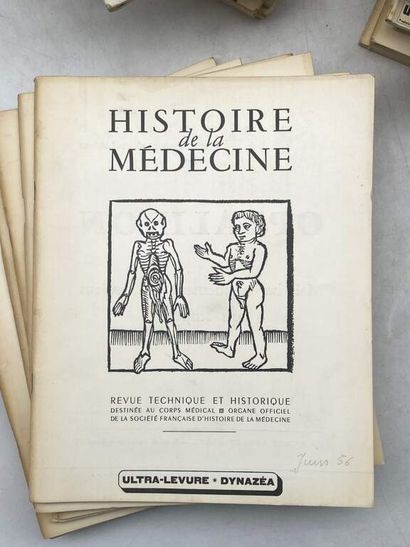 [REVUE]. Histoire de la Médecine. 104 issues...